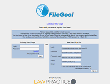 Tablet Screenshot of filegooi.co.za